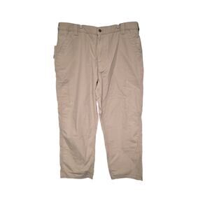 NWT Carhartt Pants Mens 40x30 Cargo Kaki TMMI WorkPants Utility Durable Pockets